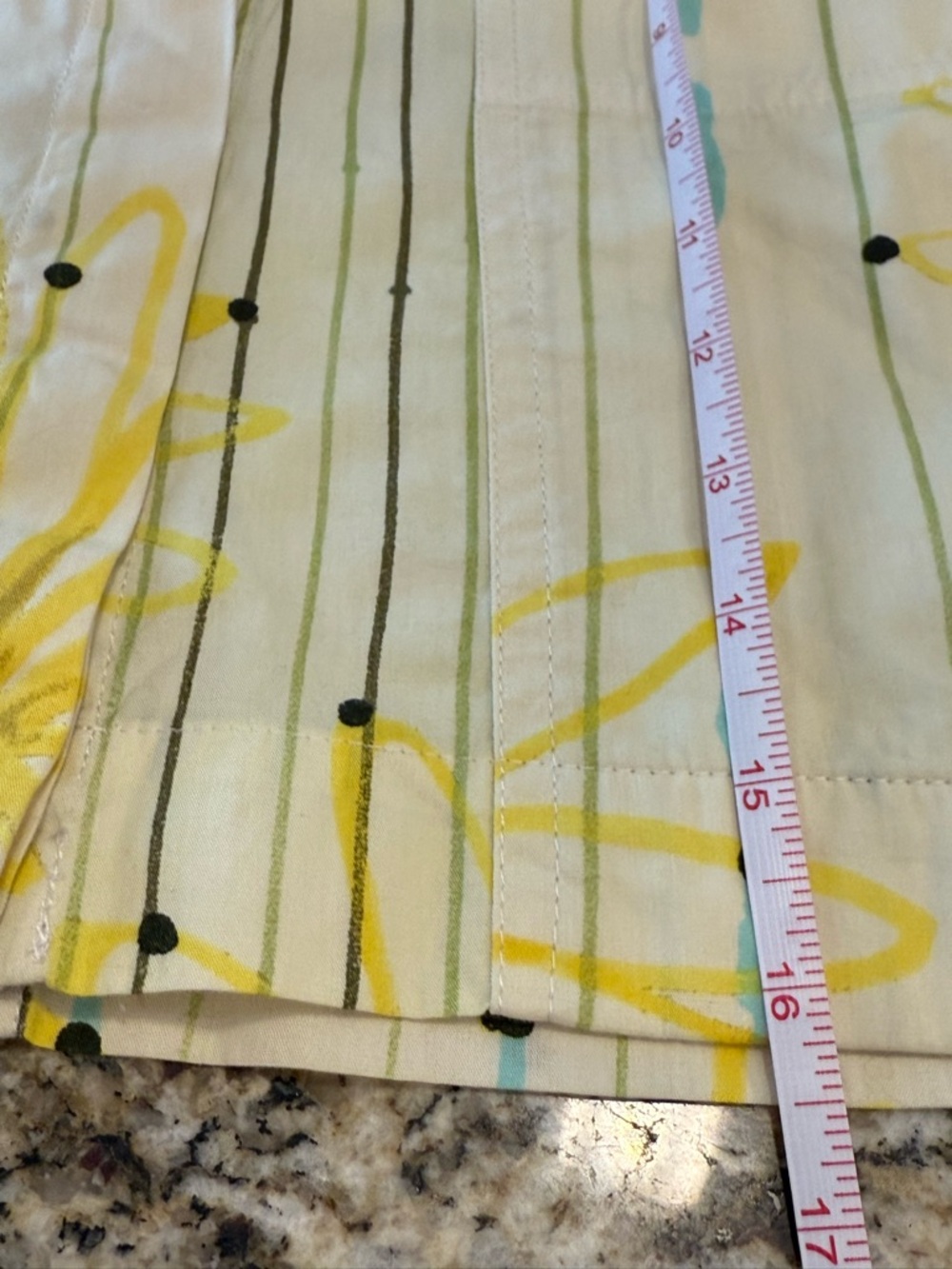Zara yellow crop top flowers stripes polka dots SZ SM - Picture 11 of 13